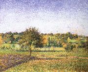 Camille Pissarro Flowering trees oil painting reproduction